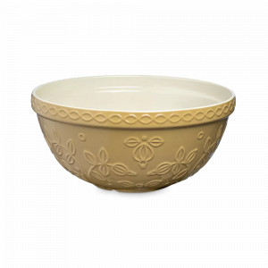 Салатник , 2.5 л, керамика, бежевый, рельеф, серия Russian North, TKANO, Россия, TKANO (Россия)