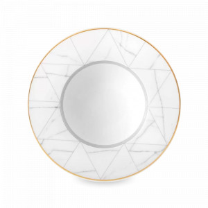 Тарелка суповая, 25 см, фарфор, декор, серия Carrara, VISTA ALEGRE, Португалия, Красивые тарелки для сервировки