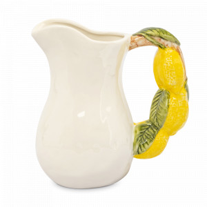 Кувшин Лимоны, 1.4 л, фарфор, белый, декор, серия Palermo, ANNA LAFARG, Китай, НОВИНКИ