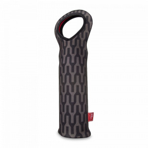 Сумка для бутылки, размер: 35 х 14 см, материал: неопрен, цвет: декор, VACU VIN, Нидерланды, VACU VIN (Нидерланды)