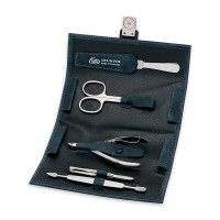 Набор маникюрный в кожаном футляре, 5 предметов, ERBE, Германия