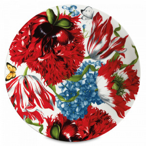 Блюдо сервировочное, 31 см, костяной фарфор, декор, серия Emotion, TAITU, Италия, TAITU (Италия)