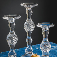 Подсвечник, 30 см, стекло, прозрачный, Rasteli, Бельгия_00811460063564513087.jpg