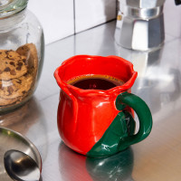 Кружка 3D, 350 мл, керамика, красный, серия Rose, DOIY, Испания_00822830065970086478.jpg