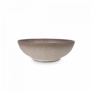 Салатник Brown, 22 см, керамика, коричневый, бежевый, ROOMERS TABLEWARE, Нидерланды, Салатники, чаши сервировочные