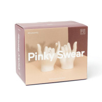 Набор из солонки и перечницы Pinky Swear, керамика, белый, серия Body, DOIY, Испания_00821710053507838051.jpg