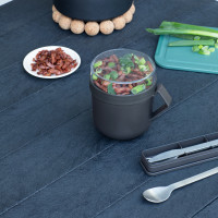 Ланч-бокс кружка суповая, 600 мл, пластик, антрацит, серия Make & Take, BRABANTIA, Бельгия_00812680051550212058.jpg