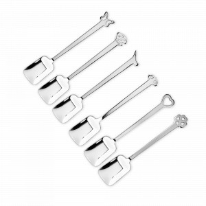 Набор ложек для мороженого, 6 штук, серия Evento, THE LUXURY ART MEPRA, Италия, THE LUXURY ART MEPRA (Италия)