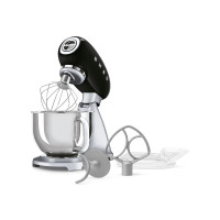 Миксер планетарный, 4,8 л, 3 насадки, литой алюминий, нержавеющая сталь, пластик, черный, SMEG, Италия_00822730068392647512.jpg