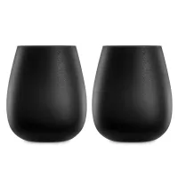 Набор бокалов для воды, 2 шт.,  360 мл, цвет-черный, серия Kaya, серия Kaya, EISCH, Германия, 