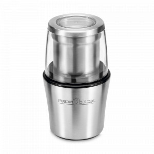 Кофемолка с 2 съемными чашами, нержавеющая сталь, пластик, стальной, PROFI COOK, Германия, PROFI COOK (Германия)