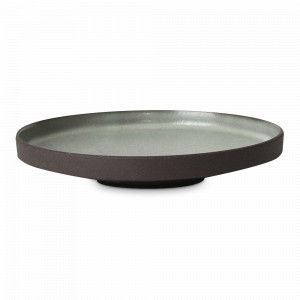 Блюдо круглое Brown, 30 см, каменная керамика, коричневый, серый, ROOMERS TABLEWARE, Нидерланды, ROOMERS TABLEWARE (Нидерланды)