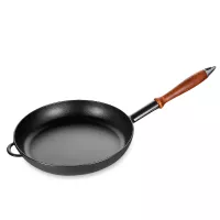 Сковорода , 28 см, чугун, черный, STAUB, Франция, 