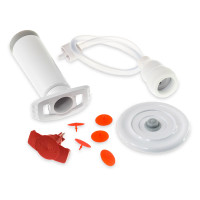 Набор для вакуумирования, пластик, белый, STATUS, Словения