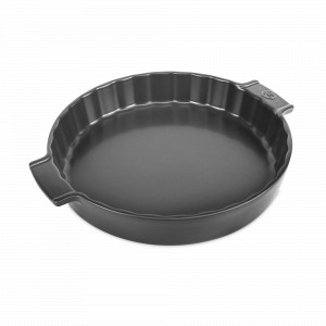 Форма для пирога, 28 см, 2.2 л, керамика, графитовый, серия Slate, PEUGEOT CERAMIC, Франция, PEUGEOT CERAMIC (Франция)