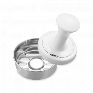 Пресс для гамбургеров Spark, 7,8 х 8 см, нержавеющая сталь, фарфор, GEFU, Германия, Аксессуары для гриля