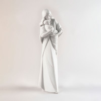 Статуэтка «Мадонна», 35 см, фарфор, NAO, Испания_00812740059483506692.jpg