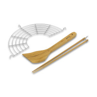 Чугунная сковорода-вок с крышкой, 37 см, чугун, стекло, черный, STAUB, Франция_00795630056421213863.jpg