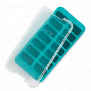 Форма для льда «Прямоугольники», 23 х 11.8 см, каучук, полипропилен, бирюзовый, серия Ice, LEKUE, Испания, Ice LEKUE