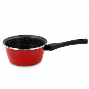 Ковш , 20 см, 4.4 л, сталь, стеклоэмаль, красный, серия Cerise Pierre, VITRINOR, Испания, Ковшики для индукционной плиты