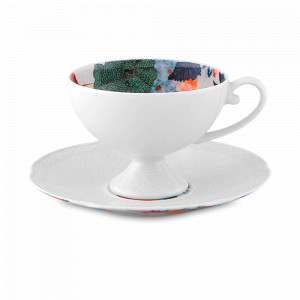 Пара чайная, 250 мл, фарфор, декор, серия Duality, VISTA ALEGRE, Португалия, VISTA ALEGRE (Португалия)