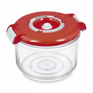 Контейнер вакуумный, 750 мл, тритан, красный, серия RD-075, STATUS, Словения, STATUS (Словения)