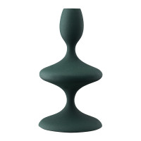 Подсвечник на одну свечу, 20 см, металл, темно-зеленый, серия Vivlend, BERGENSON BJORN, Великобритания_00818840045315381229.jpg