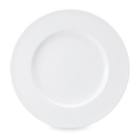 Тарелка обеденная, 27 см, костяной фарфор, белый, рельеф, серия Терраса, NARUMI, Япония