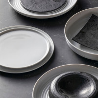 Тарелка закусочная White, 23 см, фарфор, белый, серия Resonance, COSTA NOVA, Португалия_00818100068196371270.jpg