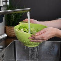 Дуршлаг, диаметр 22,7 см, зеленый, серия Bowls&Colanders, TREBONN, Италия_00816280047505863884.jpg