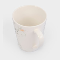 Набор из 4-х кружек Цветы и листья, 420 мл, фарфор, белый, декор, серия Primrose, ANNA LAFARG, Китай_00822620050413232470.jpg