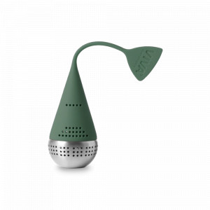 Ситечко для заваривания чая Egg, 4 х 4 см, нержавеющая сталь, силикон, зеленый, серия Egg, VIVA Scandinavia, Дания, Ситечки для чая