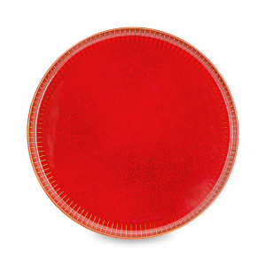 Тарелка обеденная, 28 см, керамика, терракот, серия Comet, HOME &amp; STYLE, Китай, Тарелки из китайского фарфора