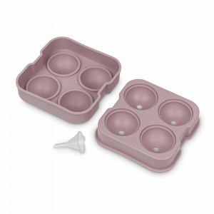 Форма для льда на 4 шара, силикон, розовый, серия Bar Craft, HOMEFEEL, Россия, HOME FEEL (Россия)