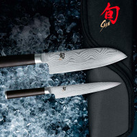 Нож кухонный, поварской Сантоку, 18.0 см, 32 слоя, серия Shun Classic, KAI, Япония_00810130053915281980.jpg