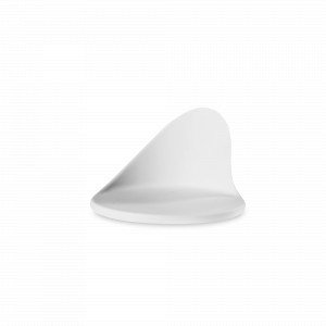 Тарелка сервировочная Girl, 12.5 х 7.5 см, фарфор, белый матовый, серия Gochi, COOKPLAY, Испания, COOKPLAY (Испания)