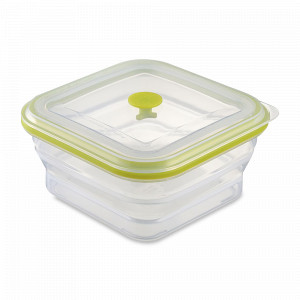 Контейнер для хранения складной Silikobox, 900 мл, силикон, салатовый, SMART SOLUTIONS, Россия, Емкости для хранения