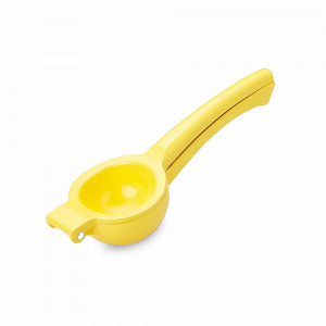 Пресс для лимона, 22,2 х 7,5 см, нержавеющая сталь, желтый, KITCHEN CRAFT, Великобритания, Соковыжималки