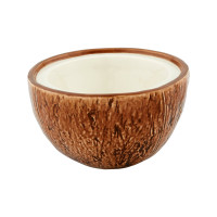 Банка для хранения «Кокос», 850 мл, керамика, коричневый, серия Кокос, Bordallo Pinheiro, Португалия_00809840059809356579.jpg