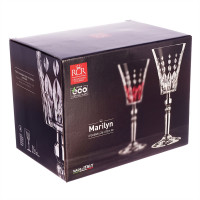 Набор из 6-ти бокалов для вина, 260 мл, хрустальное стекло, серия Marilyn, RCR, Италия_00817140052332482315.jpg