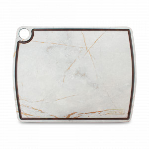 Доска разделочная c желобом, 36 х 28 см, мраморный Грейс, композитный материал, серия Fashion, ComposeEat, Россия, Разделочные доски