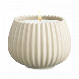 Свеча ароматическая Black Ink, 8 см, бежевый, серия Edge, TKANO, Россия, Свечи