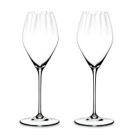 Набор из 2-х бокалов для шампанского CHAMPAGNE, 375 мл, 24,5 см, хрусталь, серия Performance, RIEDEL, Австрия