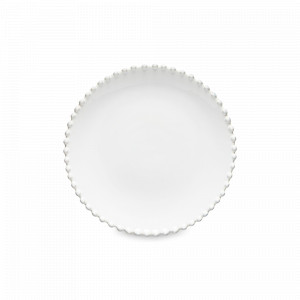 Тарелка закусочная White, 22 см, керамика, белый, серия Pearl, COSTA NOVA, Португалия, Pearl COSTA NOVA
