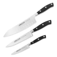 Набор ножей 3 шт. (10 см, 15 см, 18 см), упаковка-коробка, серия Riviera, ARCOS, Испания, 