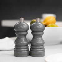 Мельница для соли и перца, 12 см, пластик, серый, серия MasterClass, KITCHEN CRAFT, Великобритания_00817710057050176184.jpg