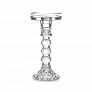 Подсвечник , 19.5 см, стекло, серия Provance, DECOR DE TABLE, Россия, Подсвечники и канделябры