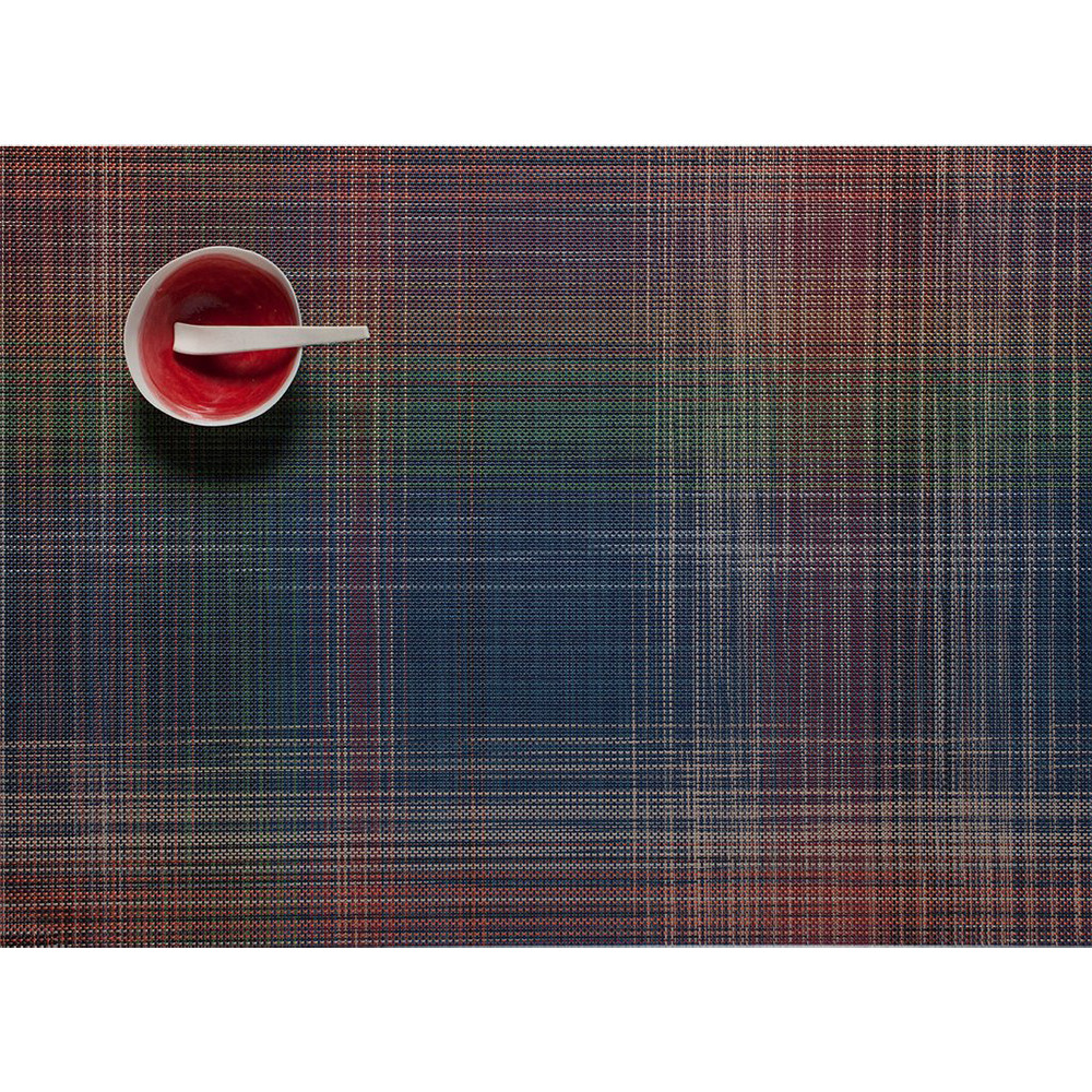 Салфетка подстановочная, винил, 36х48 см, MULTI, серия Plaid, CHILEWICH, США
