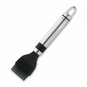 Кисть кондитерская, 19,8 см, нержавеющая сталь, силикон, черный, серия Profile, BRABANTIA, Бельгия, Кухонные кисточки