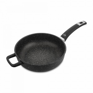 Сковорода для индукционных плит, с антипригарным покрытием, 24 см, литой алюминий., серия Hard Cook Fix Induction, OLYMPIA, Италия, OLYMPIA (Италия)